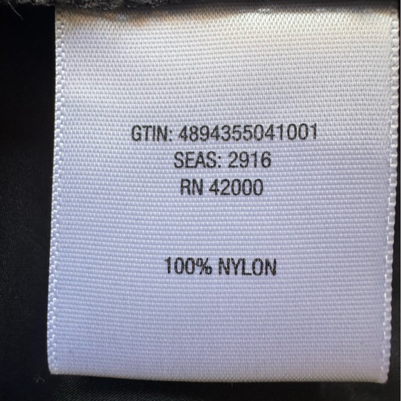 Adam Levine Mens Bomber Jacket Black with White Size L Full Zip w/Pockets - Picture 7 of 13